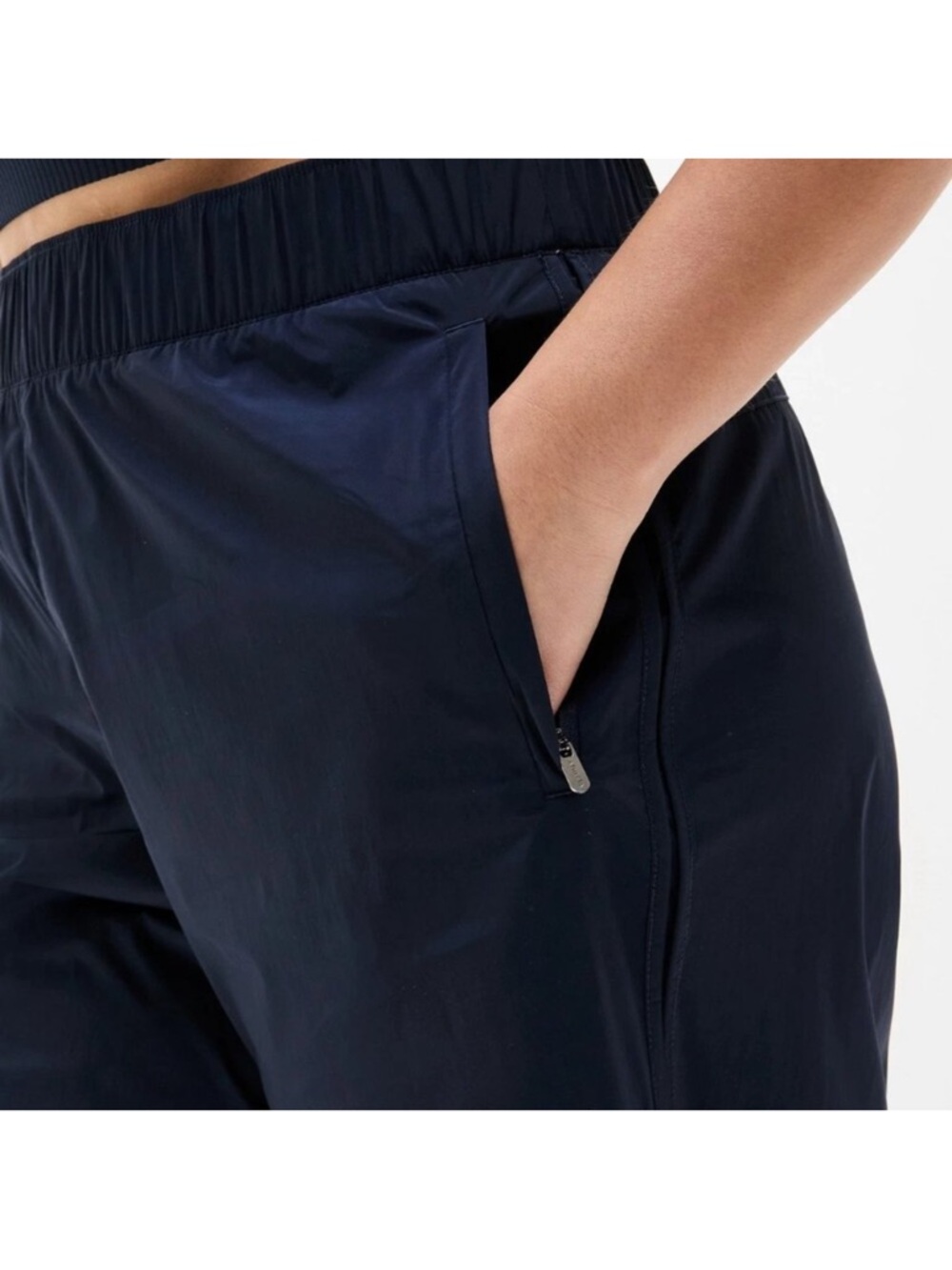 NWT Athleta Petite Rise Pants in Navy Blue